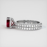 2.02 Ct. Ruby Ring, Platinum 950 4