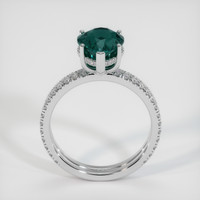 5.05 Ct. Sapphire Ring, 14K White Gold 3