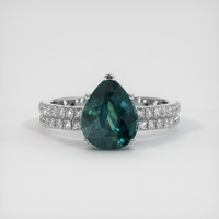 5.05 Ct. Sapphire Ring, 18K White Gold 1