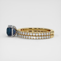 2.04 Ct. Sapphire Ring, 18K White & Yellow 4