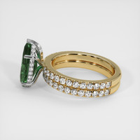 3.59 Ct. Sapphire Ring, 18K White & Yellow 4