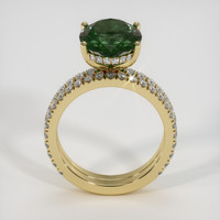 5.21 Ct. Sapphire Ring, 14K Yellow Gold 3