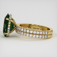 5.21 Ct. Sapphire Ring, 14K Yellow Gold 4