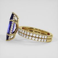 2.50 Ct. Color Change Sapphire Ring, 14K Yellow Gold 4