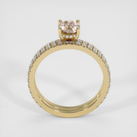 1.43 Ct. Pink Sapphire Ring, 14K Yellow Gold 3