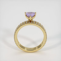 0.98 Ct. Sapphire Ring, 14K Yellow Gold 3