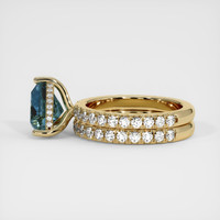 2.12 Ct. Sapphire Ring, 14K Yellow Gold 4