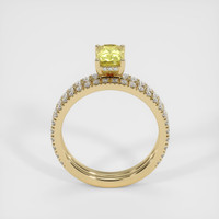 1.29 Ct. Sapphire Ring, 14K Yellow Gold 3