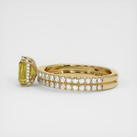 1.29 Ct. Sapphire Ring, 14K Yellow Gold 4