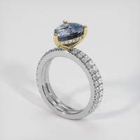 1.85 Ct. Gemstone Ring, 14K Yellow & White 2