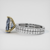 1.85 Ct. Gemstone Ring, 14K Yellow & White 4