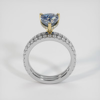 1.85 Ct. Gemstone Ring, 18K Yellow & White 3