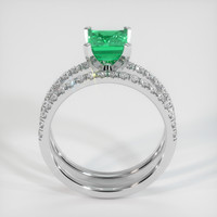 Emerald Ring 1.11 Ct., Platinum 950 Preview