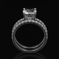 2.26 Ct. Sapphire Ring, Platinum 950 3