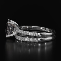 2.26 Ct. Sapphire Ring, Platinum 950 4