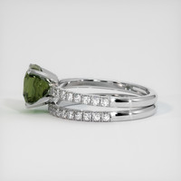 2.97 Ct. Sapphire Ring, Platinum 950 4