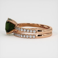 2.97 Ct. Sapphire Ring, 14K Rose Gold 4