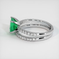 Emerald Ring 1.11 Ct., 18K White Gold Preview