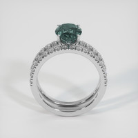 1.51 Ct. Sapphire Ring, 18K White Gold 3