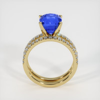 4.05 Ct. Sapphire Ring, 14K Yellow Gold 3