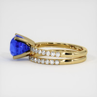 4.05 Ct. Sapphire Ring, 14K Yellow Gold 4