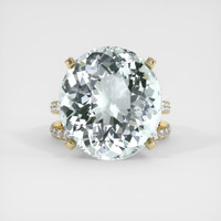 18.94 Ct. Gemstone Ring, 14K Yellow Gold 1