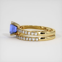 1.34 Ct. Sapphire Ring, 14K Yellow Gold 4