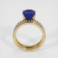 3.22 Ct. Sapphire Ring, 18K Yellow Gold 3