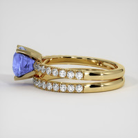 2.13 Ct. Sapphire Ring, 18K Yellow Gold 4