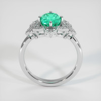 1.34 Ct. Emerald Ring, Platinum 950 3