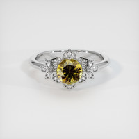 1.01 Ct. Gemstone Ring, Platinum 950 1