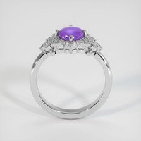 1.71 Ct. Purple Sapphire Ring, Platinum 950 3