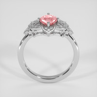 1.17 Ct. Padparadscha Sapphire Ring, Platinum 950 3