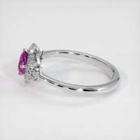 1.02 Ct. Purple Sapphire Ring, Platinum 950 4