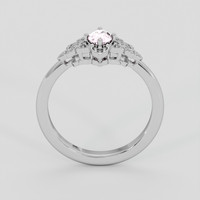 0.47 Ct. Pink Sapphire Ring, Platinum 950 3