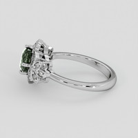 1.75 Ct. Green Sapphire Ring, Platinum 950 4