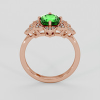 1.85 Ct. Tsavorite Garnet Ring, 14K Rose Gold 3