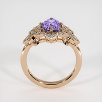 1.91 Ct. Sapphire Ring, 14K Rose Gold 3