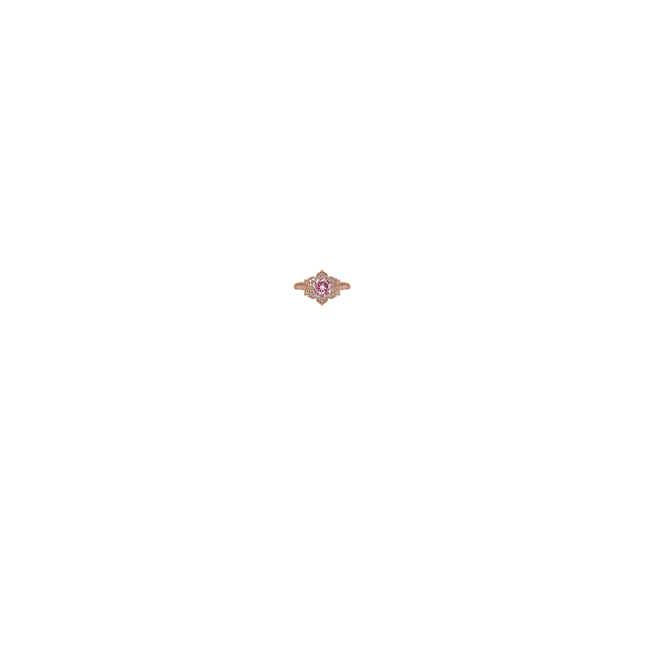 Jewelry image on model
