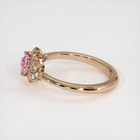 0.79 Ct. Sapphire Ring, 18K Rose Gold 4