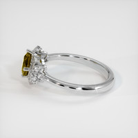 1.01 Ct. Gemstone Ring, 14K White Gold 4