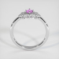 0.20 Ct. Sapphire Ring, 14K White Gold 3
