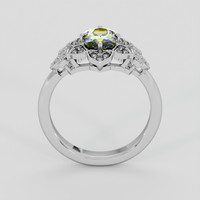1.56 Ct. Bi Color / Parti Sapphire Ring, 18K White Gold 3