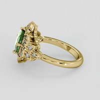2.12 Ct. Alexandrite Ring, 14K Yellow Gold 4