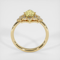 1.07 Ct. Yellow Sapphire Ring, 14K Yellow Gold 3