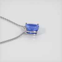 3.62 Ct. Sapphire Necklace, Platinum 950 3