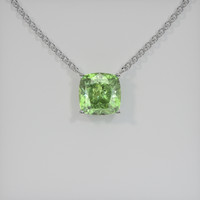 1.68 Ct. Gemstone Necklace, Platinum 950 1