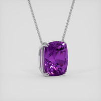 35.25 Ct. Purple Amethyst Necklace, Platinum 950 2