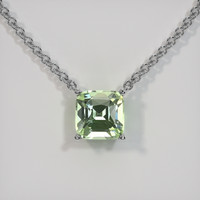 2.20 Ct. Gemstone Necklace, Platinum 950 1