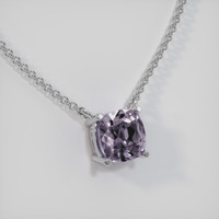 1.52 Ct. Gemstone Necklace, 14K White Gold 2